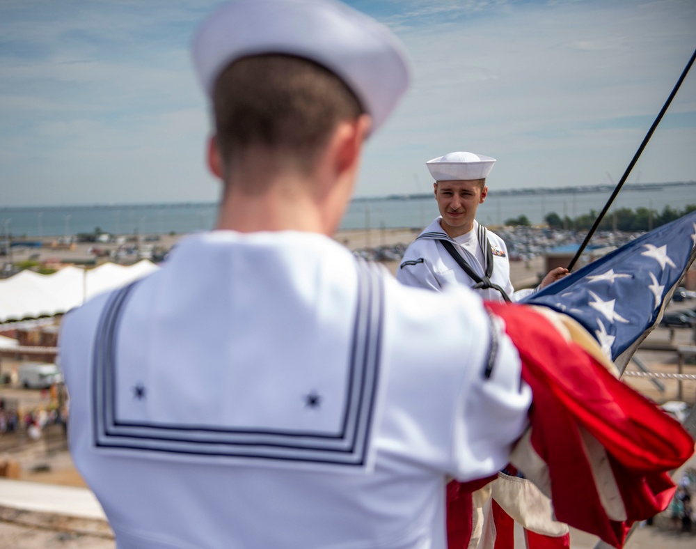 Truman returns to Naval Station Norfolk after a regularly scheduled deployment in the U.S. 6th Fleet areas of operations in support of theater security cooperation efforts and to defend U.S., allied and partner interests, Sep. 12, 2022.