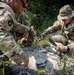 U.S. Soldiers conduct sling load field exercise during Pathfinder course at Camp Dodge