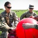 U.S. Soldiers conduct air drop, sling load operations during Pathfinder course at Camp Dodge