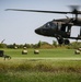 U.S. Soldiers conduct air drop, sling load operations during Pathfinder course at Camp Dodge