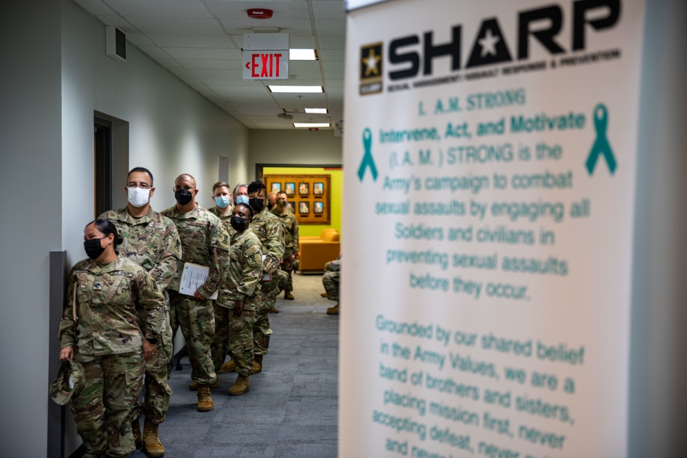 143rd Sustainment Command (Expeditionary) conducts an SRP