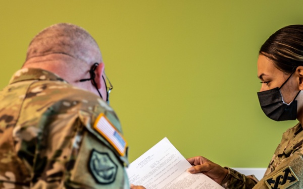 143rd Sustainment Command (Expeditionary) conducts an SRP