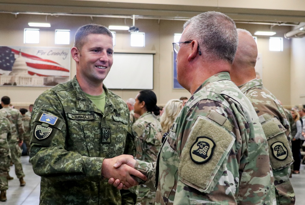 Kosovo Security Force members become first to graduate U.S. Air Assault course at Camp Dodge