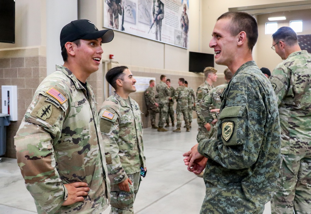 Kosovo Security Force members become first to graduate U.S. Air Assault course at Camp Dodge