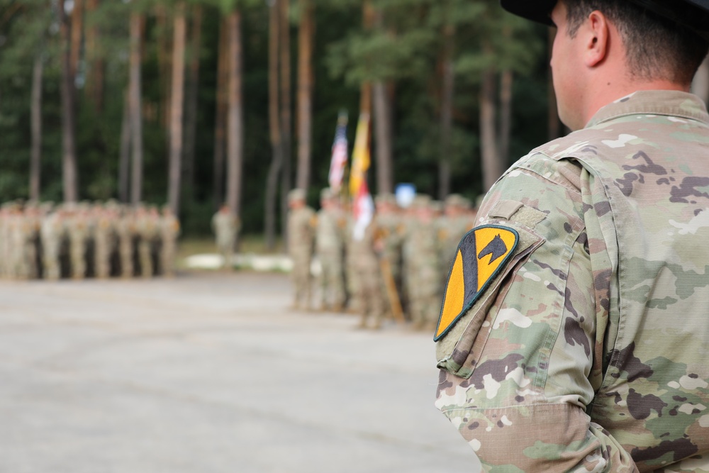 6-9 Cavalry Regiment Change of Command Ceremony