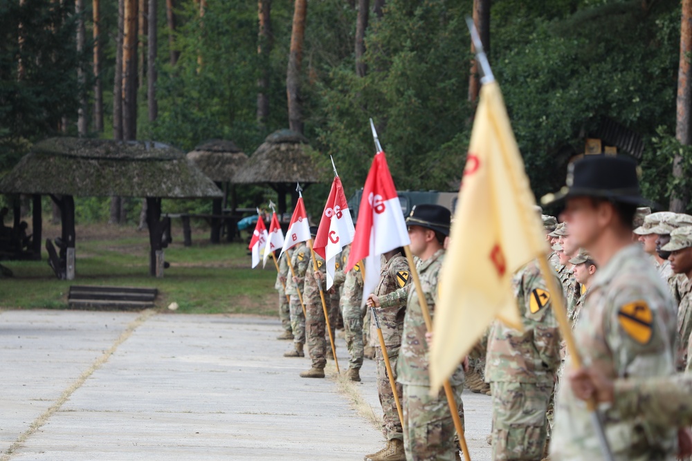 6-9 Cavalry Regiment Change of Command Ceremony