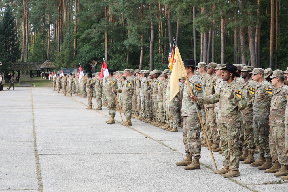 6-9 Cavalry Regiment Change of Command Ceremony