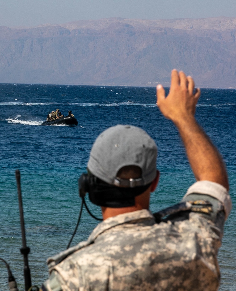 Over the Beach Operations Eager Lion 2022