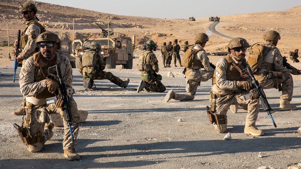 Ground Assault on an Objective - Eager Lion 22