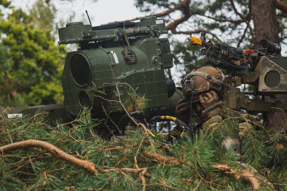 173rd Airborne Brigade Soldiers Train in Saber Junction 22