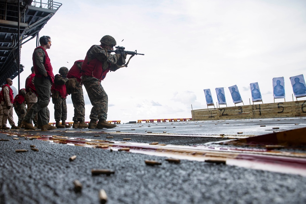 Marine Gun Shoot