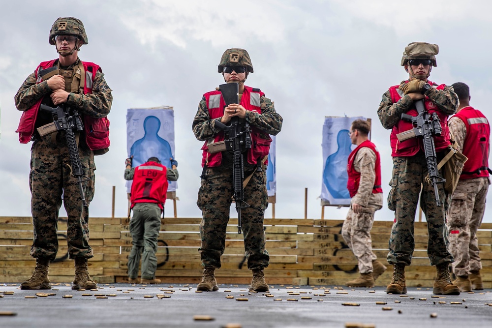 Marine Gun Shoot