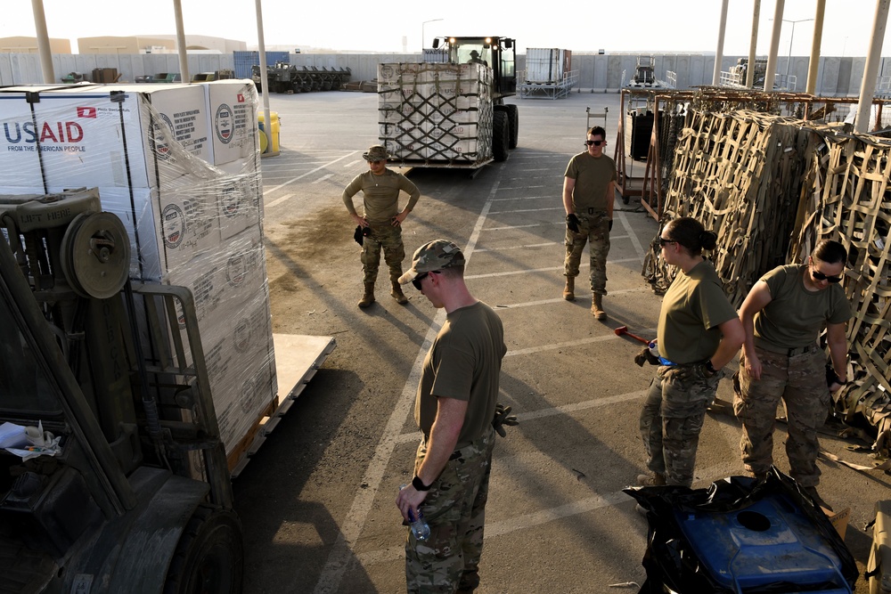 380th ELRS Airmen support USAID-led flood relief for Pakistan