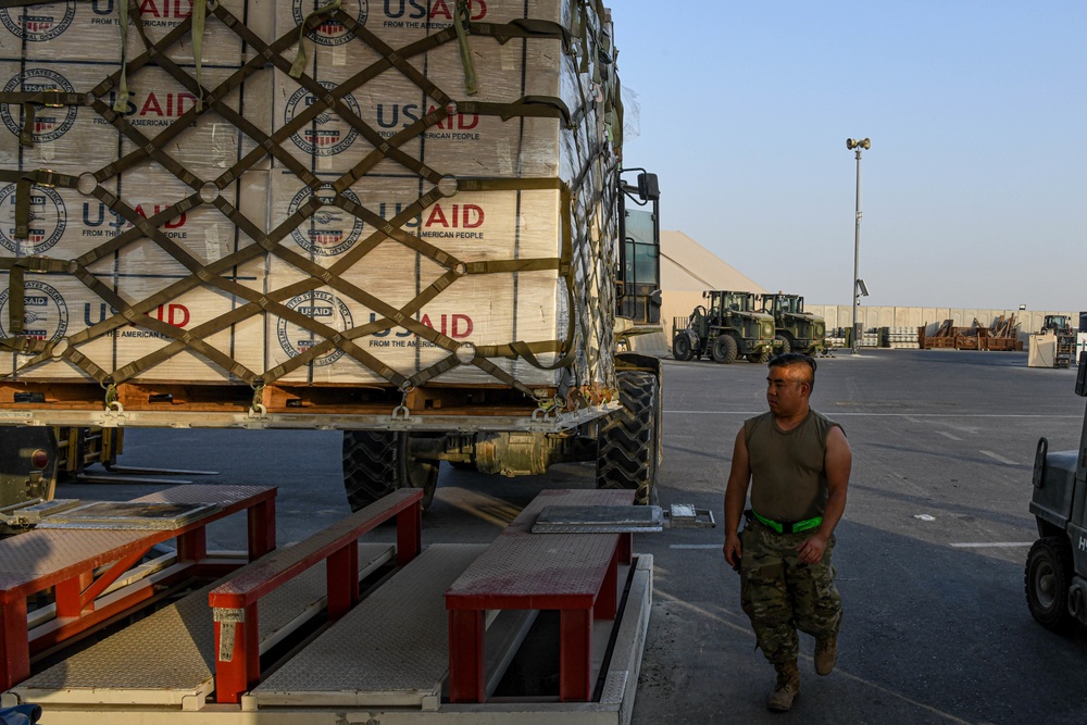 380th ELRS Airmen support USAID-led flood relief for Pakistan