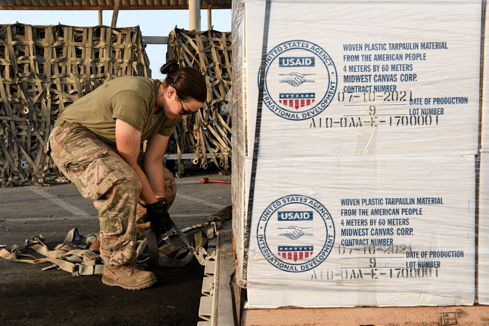 380th ELRS Airmen support USAID-led flood relief for Pakistan