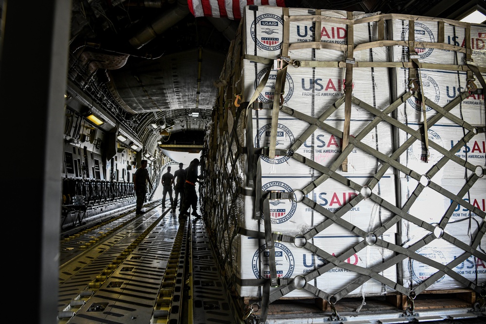 380th ELRS Airmen support USAID-led flood relief for Pakistan