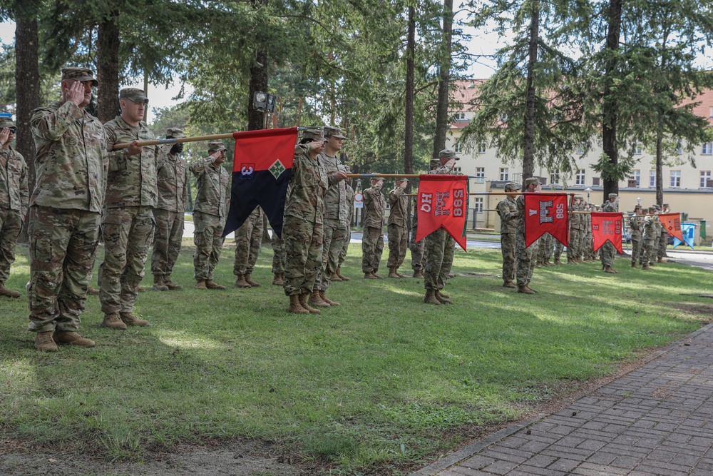 588th Brigade Engineer Battalion welcomes new CSM