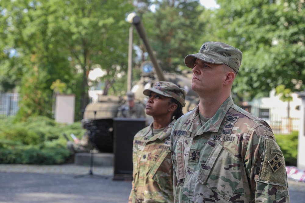 588th Brigade Engineer Battalion welcomes new CSM