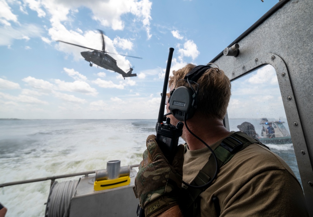 FBI conducts search and rescue training in Charleston Harbor