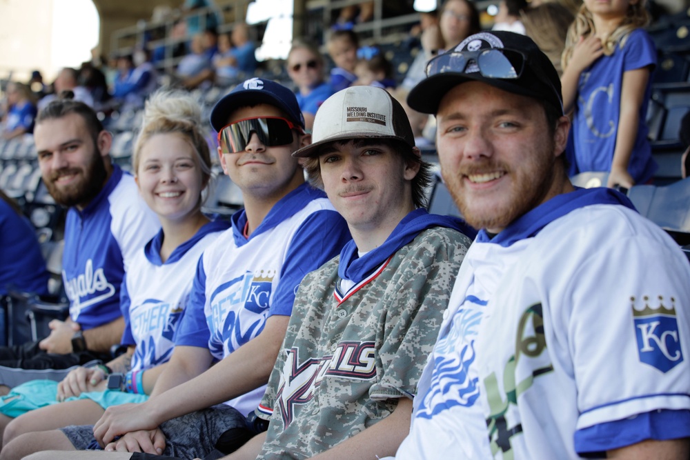 Military Appreciation Night at Kauffman Stadium