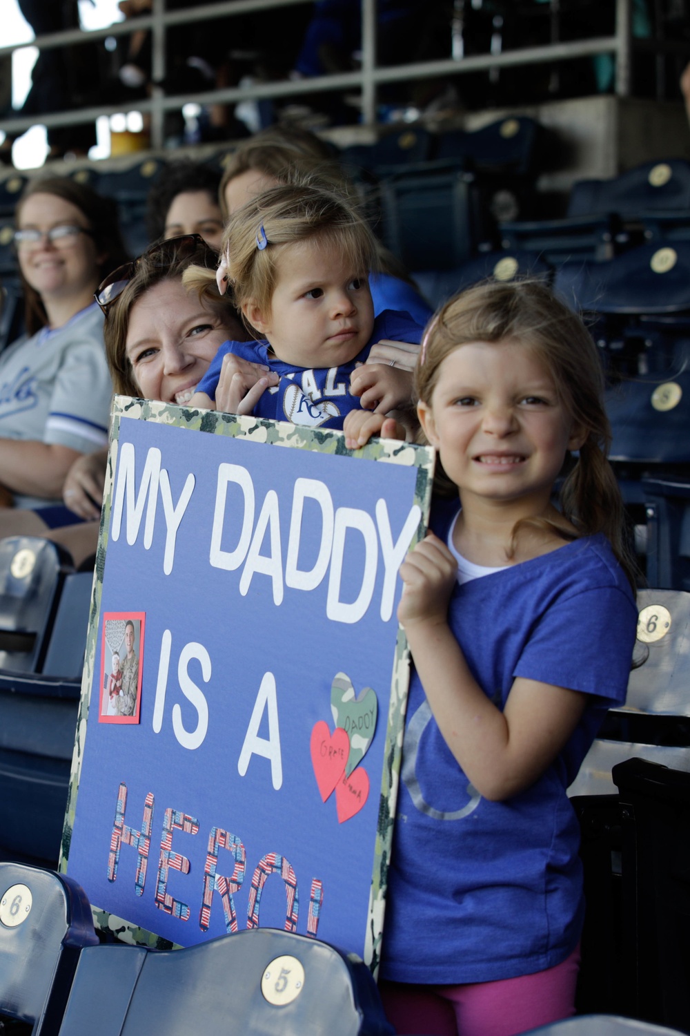 Military Appreciation Night at Kauffman Stadium