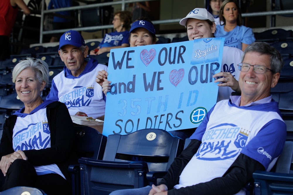 Military Appreciation Night at Kauffman Stadium
