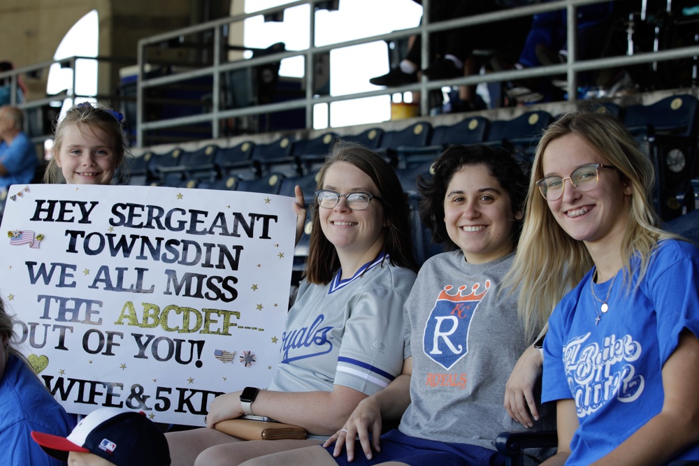 Military Appreciation Night at Kauffman Stadium