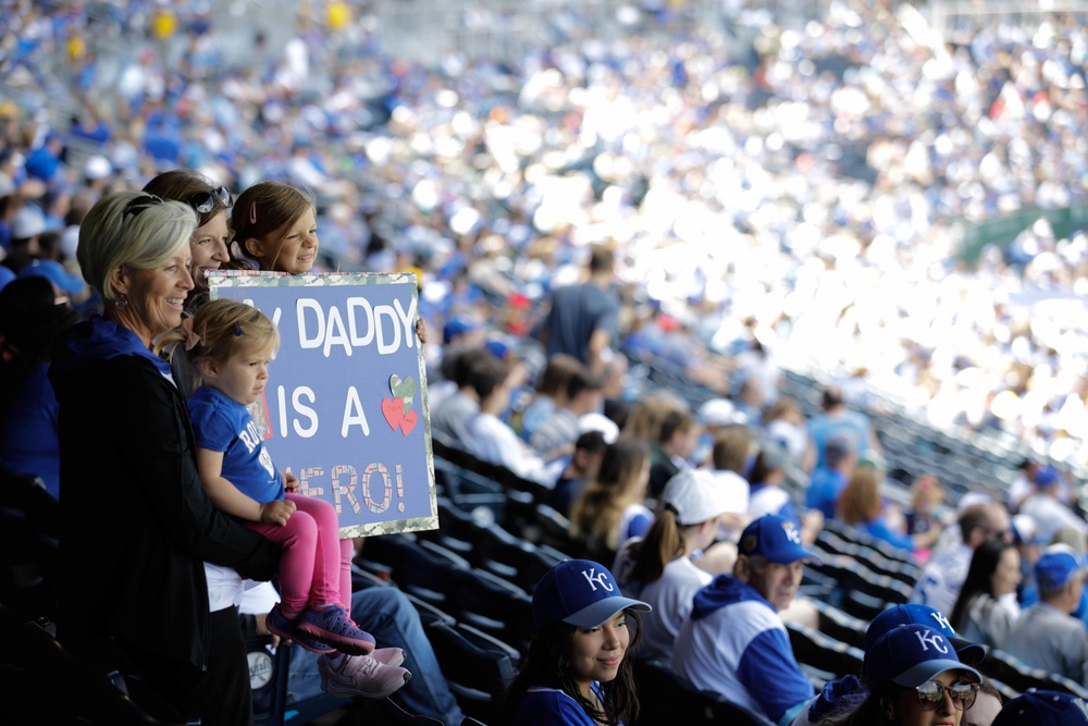 Military Appreciation Night at Kauffman Stadium