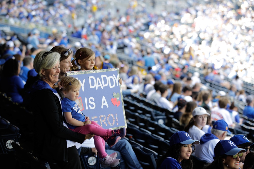 Military Appreciation Night at Kauffman Stadium