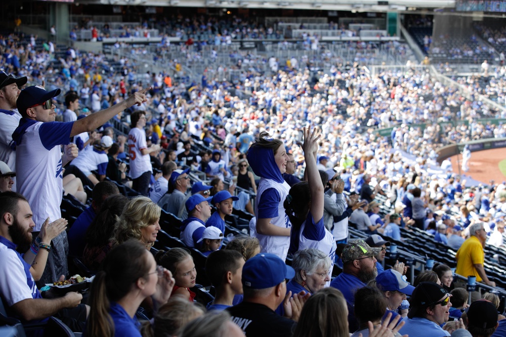 Military Appreciation Night at Kauffman Stadium