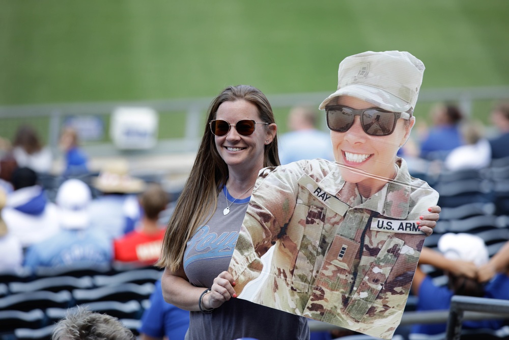 Military Appreciation Night at Kauffman Stadium