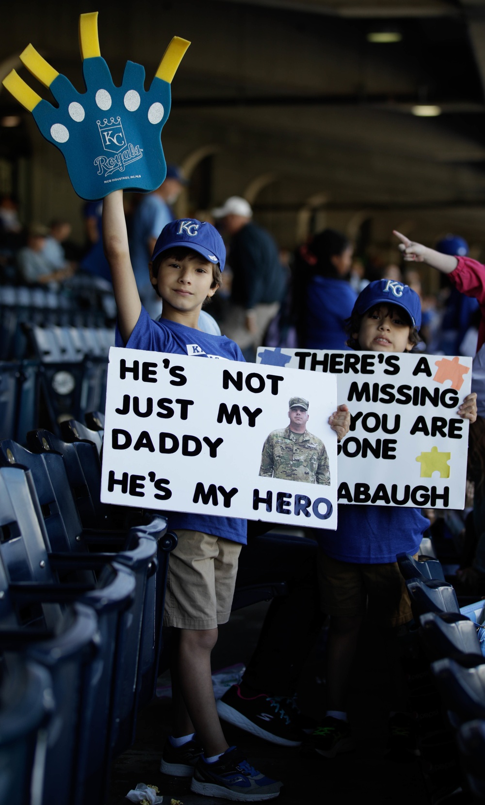 Military Appreciation Night at Kauffman Stadium
