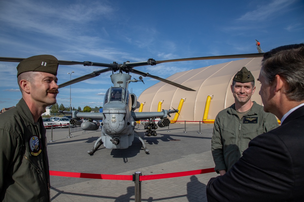 U.S. Marines Attend MSPO 2022 Tradeshow in Poland