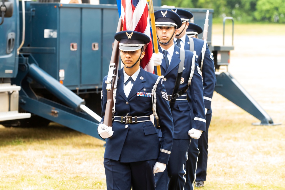 422 Air Base Group Change of Command