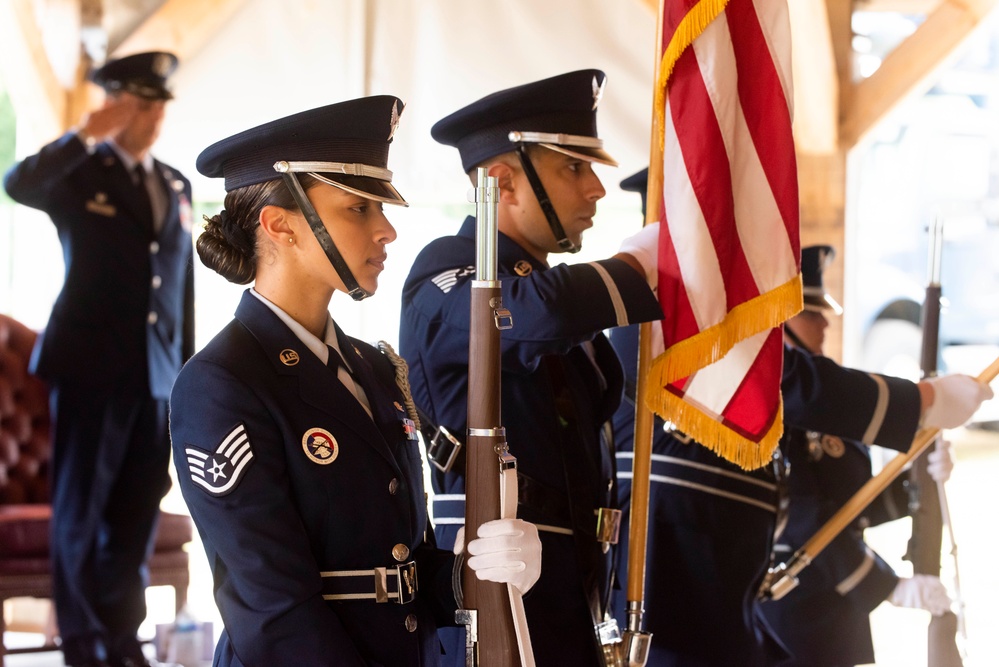 422 Air Base Group Change of Command