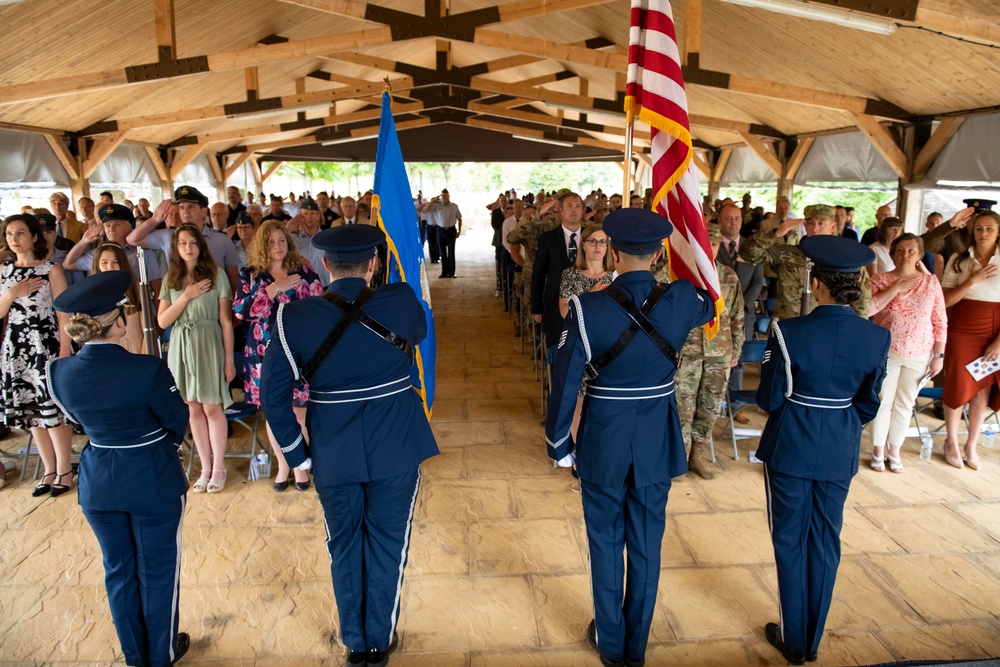 422 Air Base Group Change of Command