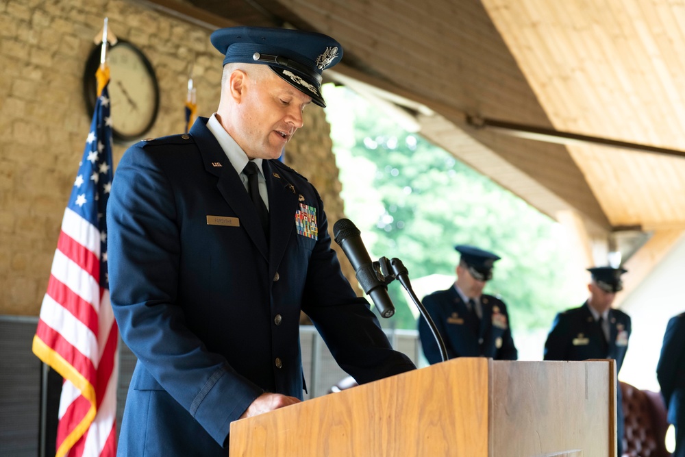 422 Air Base Group Change of Command