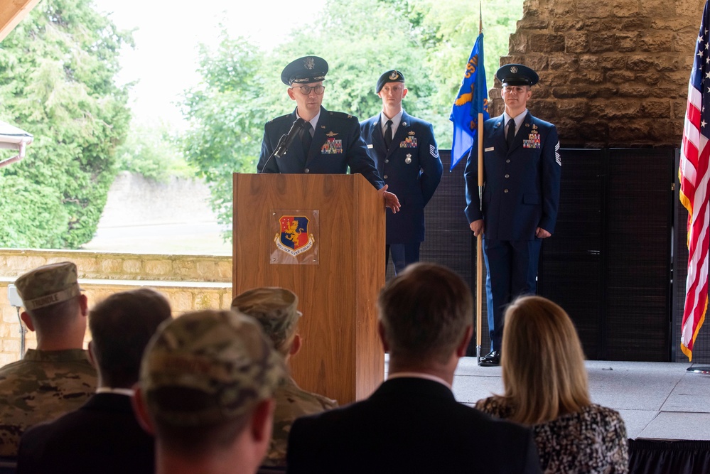 422 Air Base Group Change of Command