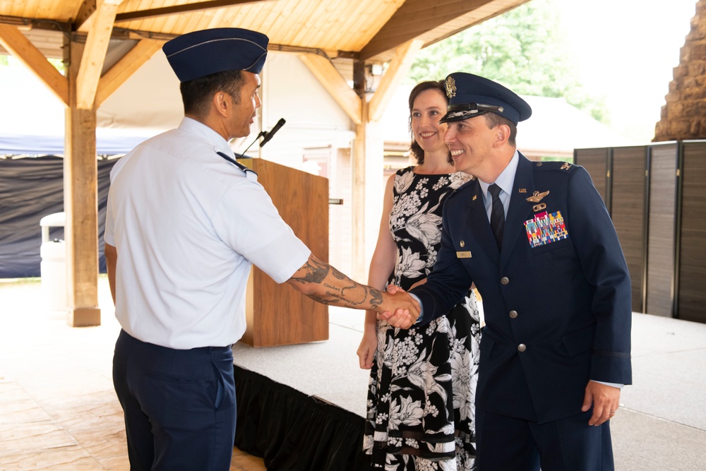 422 Air Base Group Change of Command