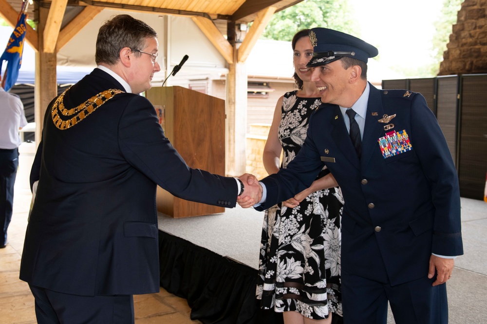 422 Air Base Group Change of Command