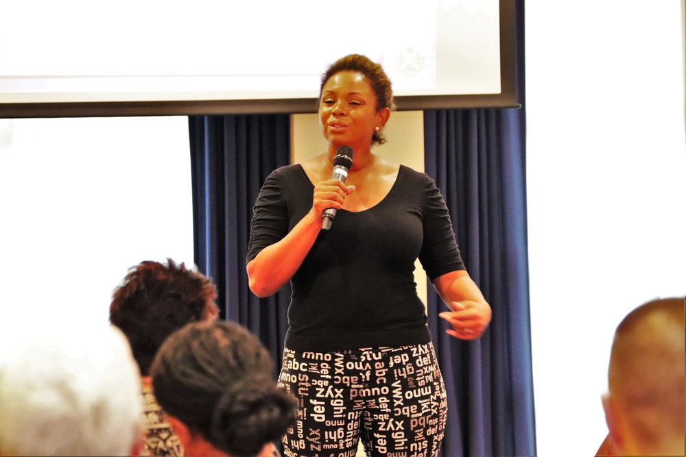 Scenes from Fort McCoy's 2022 Women's Equality Day Observance