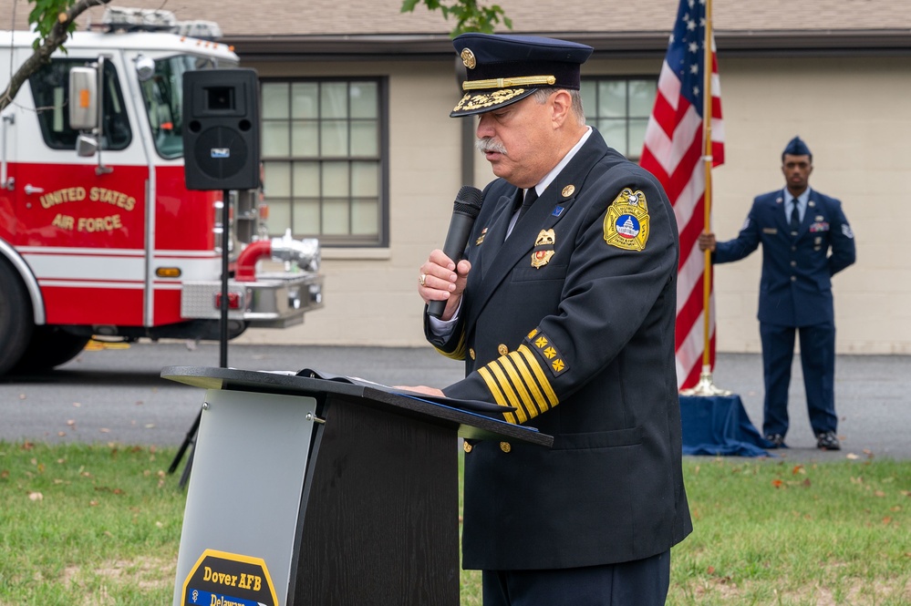 Dover AFB holds 21st Anniversary 9/11 Memorial Ceremony
