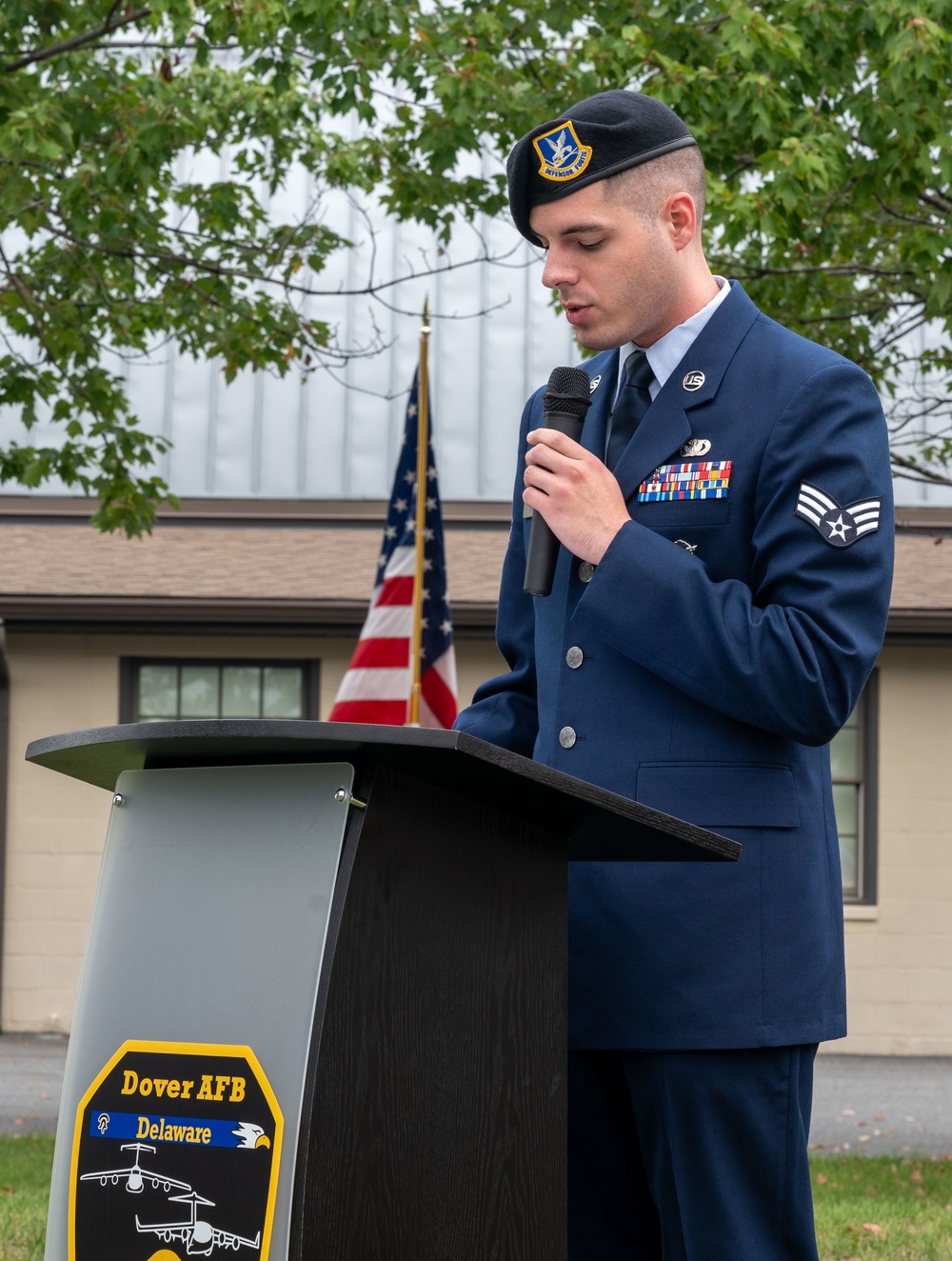 Dover AFB holds 21st Anniversary 9/11 Memorial Ceremony