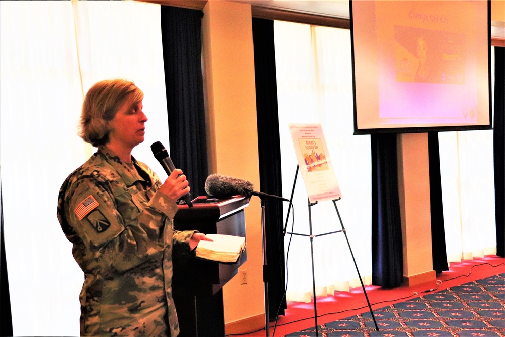 Scenes from Fort McCoy's 2022 Women's Equality Day Observance