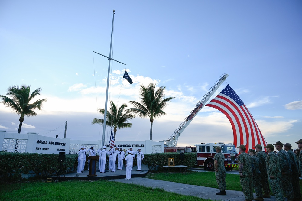 9/11 Remembrance Ceremony Naval Air Station Key West