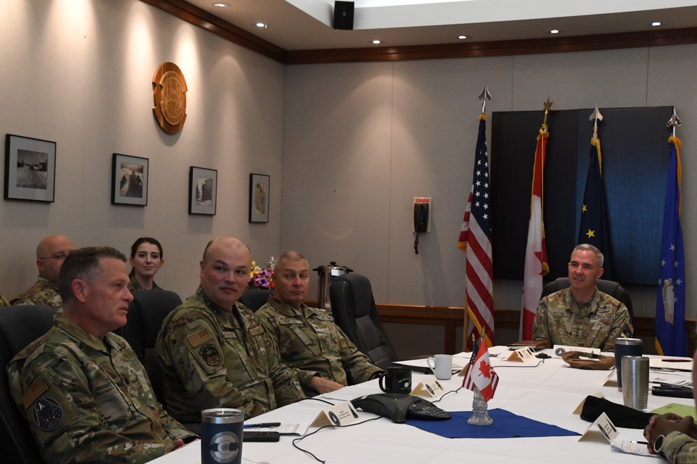 Lt. Gen. Stephen N. Whiting, Space Operations Command Commander visits Clear Space Force Station Airmen and Guardians