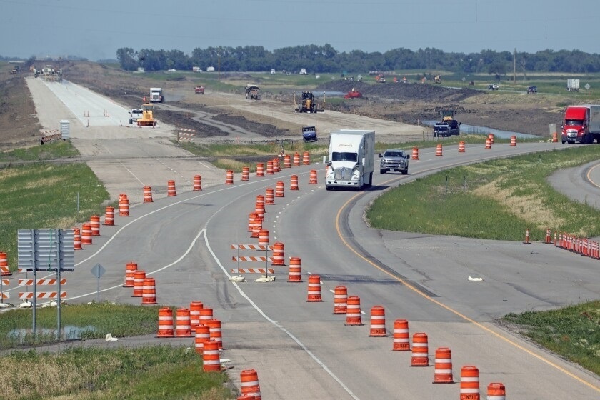 Corps announces county road reopenings for Interstate 29 grade raise project