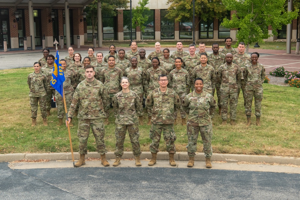 192nd Medical Group formation photo