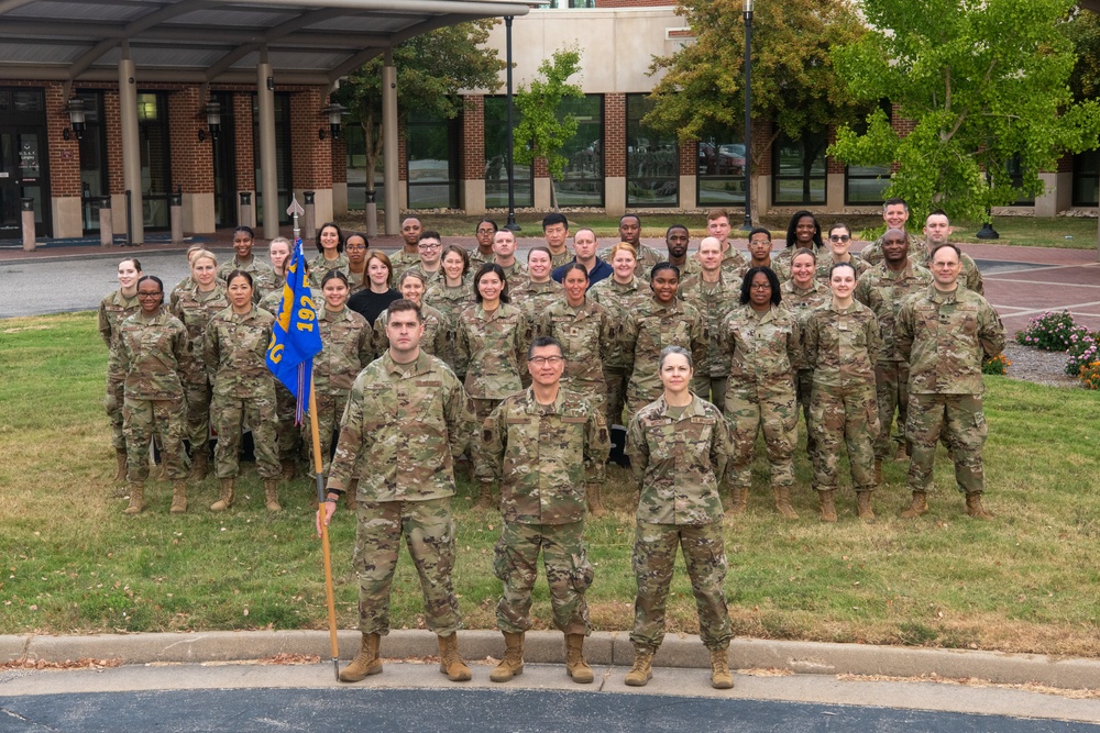 192nd Medical Group formation photo