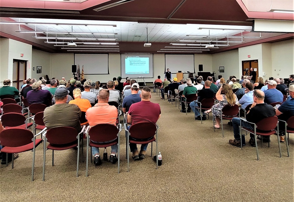 Installation Management Command-Readiness trainers deliver EEO training to Fort McCoy personnel